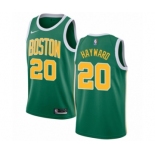 Men's Nike Boston Celtics #20 Gordon Hayward Green Swingman Jersey - Earned Edition