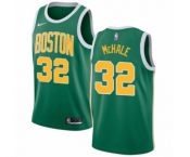 Men's Nike Boston Celtics #32 Kevin Mchale Green Swingman Jersey - Earned Edition