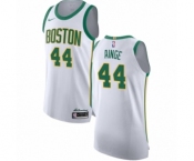 Men's Nike Boston Celtics #44 Danny Ainge Authentic White NBA Jersey - City Edition