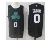 Nike Boston Celtics #0 Jayson Tatum Black Stitched NBA Jersey