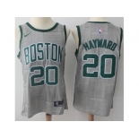 Nike Boston Celtics #20 Gordon Hayward Gray NBA Swingman City Edition Jersey