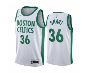 Nike Celtics #36 Marcus Smart White NBA Swingman 2020-21 City Edition Jersey