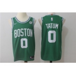 Nike NBA Boston Celtics #0 Jayson Tatum Jersey 2017-18 New Season Green Jersey