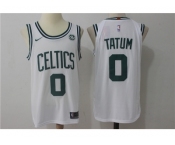 Nike NBA Boston Celtics #0 Jayson Tatum Jersey 2017-18 New Season White Jersey