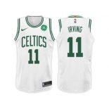 Nike NBA Boston Celtics #11 Kyrie Irving Jersey 2017-18 New Season White Jersey