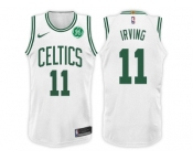 Nike NBA Boston Celtics #11 Kyrie Irving Jersey 2017-18 New Season White Jersey