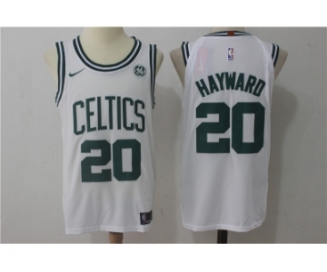 Nike NBA Boston Celtics #20 Gordon Hayward Jersey 2017-18 New Season White Jersey