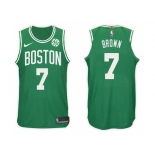 Nike NBA Boston Celtics #7 Jaylen Brown Jersey 2017-18 New Season Green Jersey