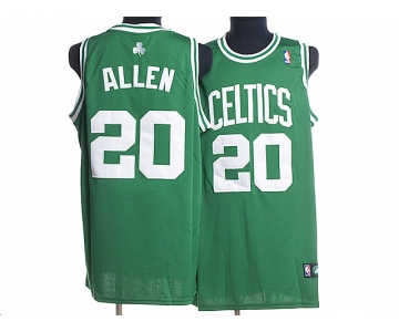 nba boston celtics #20 allen green(white number)