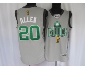 nba boston celtics #20 allen grey