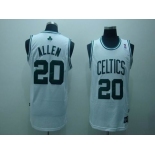 nba boston celtics #20 allen whtie(fans edition)