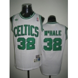 nba boston celtics #32 Mchale white(green number)