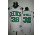 nba boston celtics #32 Mchale white(green number)