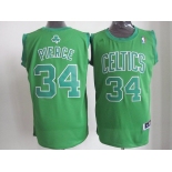 nba boston celtics #34 pierce green[fullgreen]