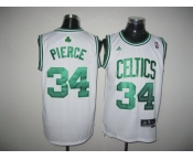 nba boston celtics #34 pierce white[2011 swingman revolution 30]