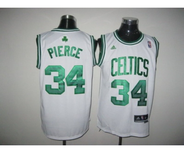 nba boston celtics #34 pierce white[2011 swingman revolution 30]