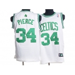 nba boston celtics #34 pierce white