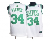 nba boston celtics #34 pierce white