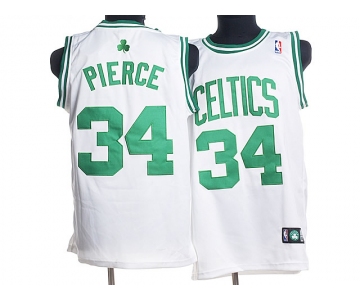 nba boston celtics #34 pierce white