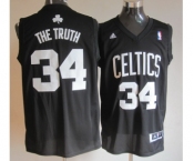 nba boston celtics #34 thetruth black[revolution 30 swingman][thetruth]