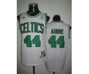 nba boston celtics #44 ainge white(green number)