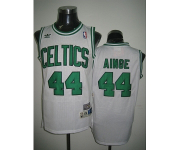 nba boston celtics #44 ainge white(green number)