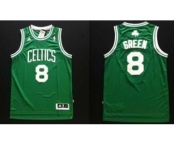 nba boston celtics #8 green green[revolution 30 swingman]