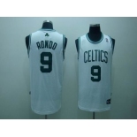 nba boston celtics #9 rondn white(fans edition)