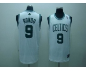 nba boston celtics #9 rondn white(fans edition)