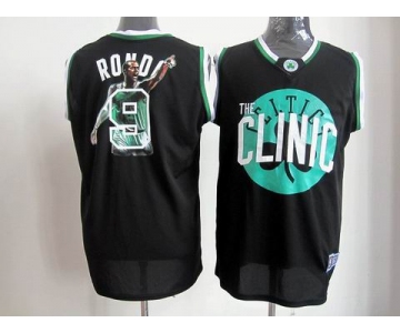 nba boston celtics #9 rondo black[limited edition]