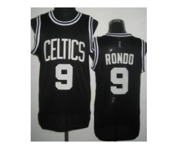 nba boston celtics #9 rondo black[revolution 30]