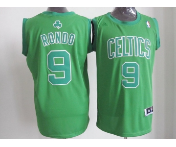 nba boston celtics #9 rondo green[fullgreen]