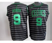 nba boston celtics #9 rondo grey[black strip]