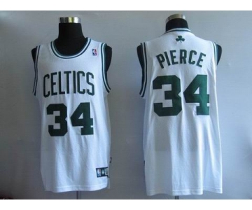 nba boston celtlcs #34 pierce white(fans edition)