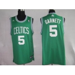 nba boston celtlcs 5# garnett green(fans edition)