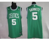 nba boston celtlcs 5# garnett green(fans edition)