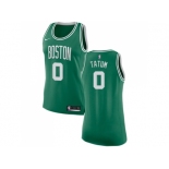 Women Nike Boston Celtics #0 Jayson Tatum Green NBA Swingman Icon Edition Jersey