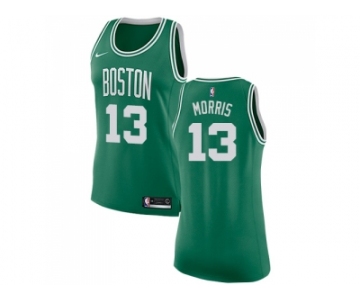 Women Nike Boston Celtics #13 Marcus Morris Green NBA Swingman Icon Edition Jersey