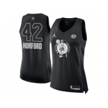 Women Nike Boston Celtics #42 Al Horford Black NBA Jordan Swingman 2018 All-Star Game Jersey