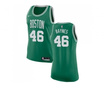 Women Nike Boston Celtics #46 Aron Baynes Green NBA Swingman Icon Edition Jersey