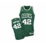 Women's Adidas Boston Celtics #42 Al Horford Swingman Green(White No.) Road NBA Jersey