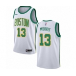 Women's Nike Boston Celtics #13 Marcus Morris Swingman White NBA Jersey - City Edition