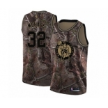 Women's Nike Boston Celtics #32 Kevin Mchale Swingman Camo Realtree Collection NBA Jersey