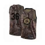 Women's Nike Boston Celtics #36 Shaquille O'Neal Swingman Camo Realtree Collection NBA Jersey