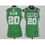 women nba boston celtics #20 allen green