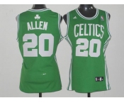 women nba boston celtics #20 allen green