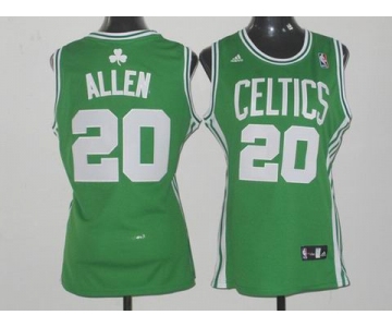 women nba boston celtics #20 allen green