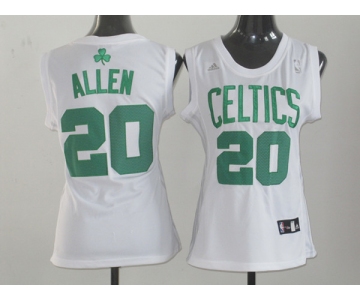 women nba boston celtics #20 allen white