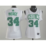 women nba boston celtics #34 pierce white