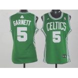 women nba boston celtics #5 garnett green